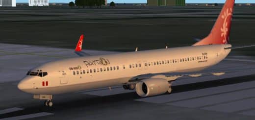 FS2002 Boeing 737-800 Winglets Patron Cargo VA