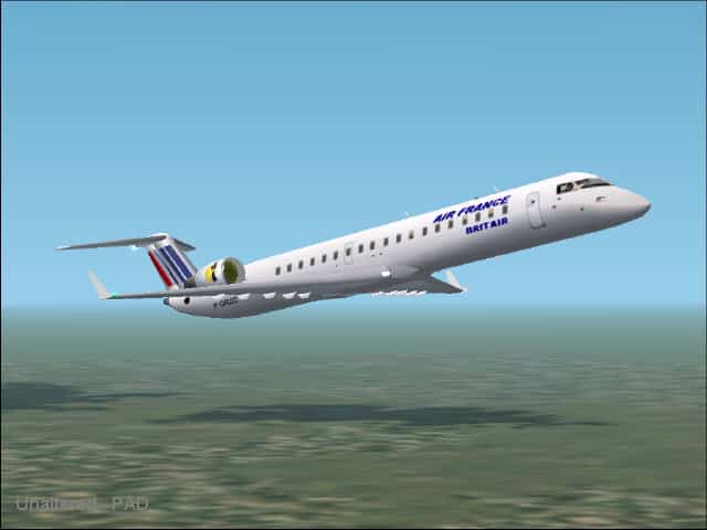FS2002 Bombardier CRJ700-ER BritAir (Air France Connection)