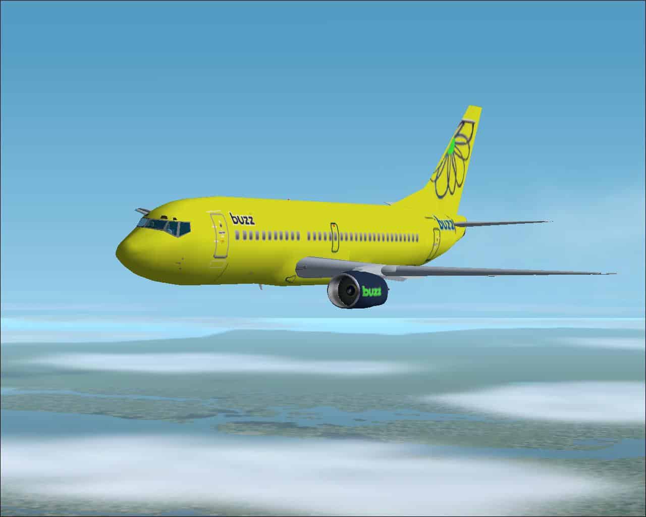 FS2002 Buzz Airlines Boeing 737-33