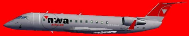 FS2002 CRJ 600 – 200 NorthWest new colors