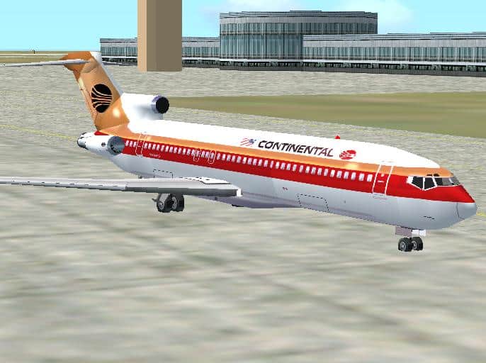 FS2002 – Continental 727-200 v3.0