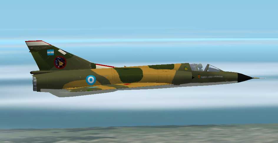 FS2002 Dassault Mirage IIIEA