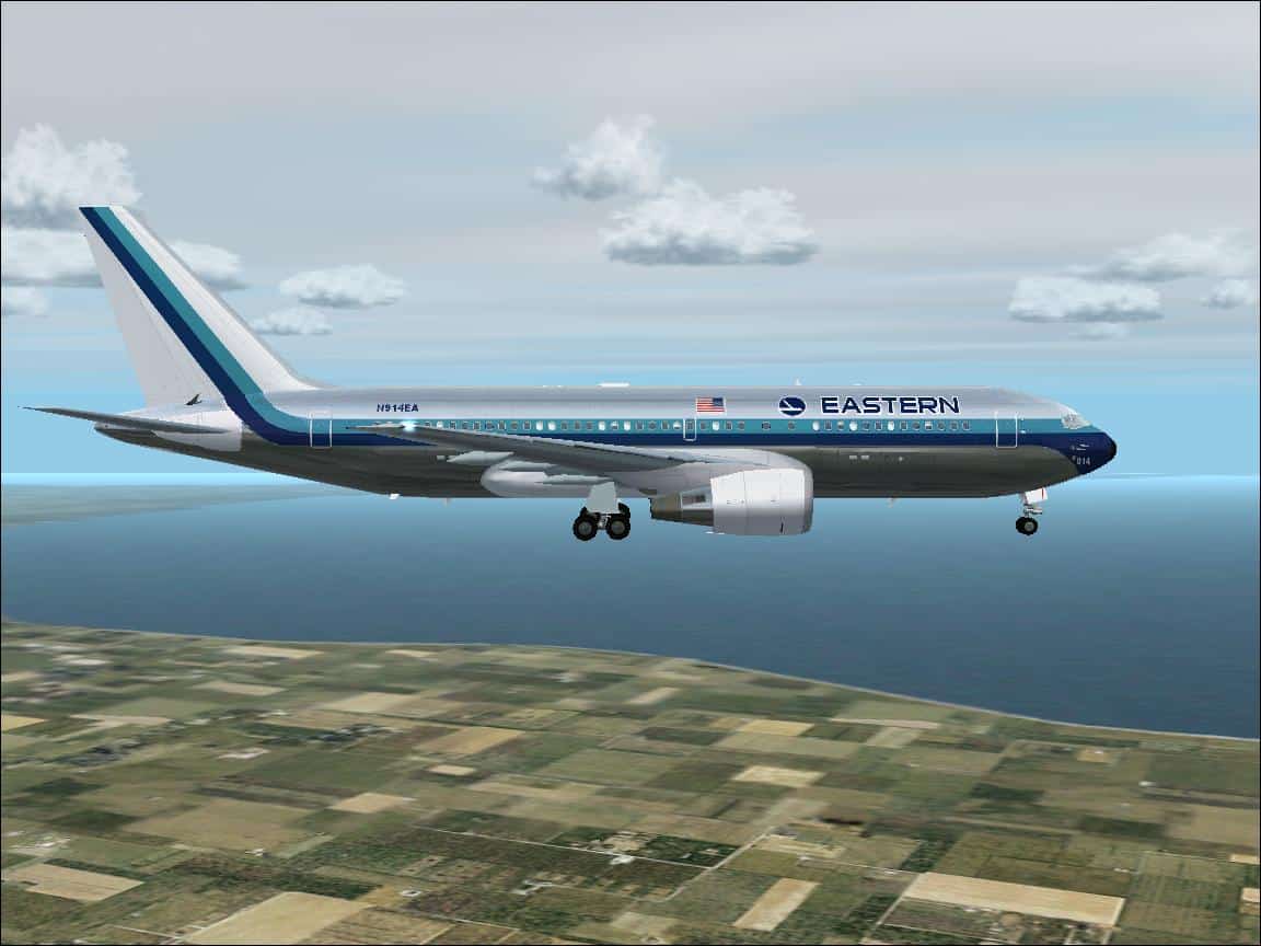 FS2002 Eastern Airlines B767-225ER