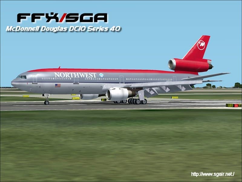 FS2002 FFX/SGA DC10 Series 40 Base pack