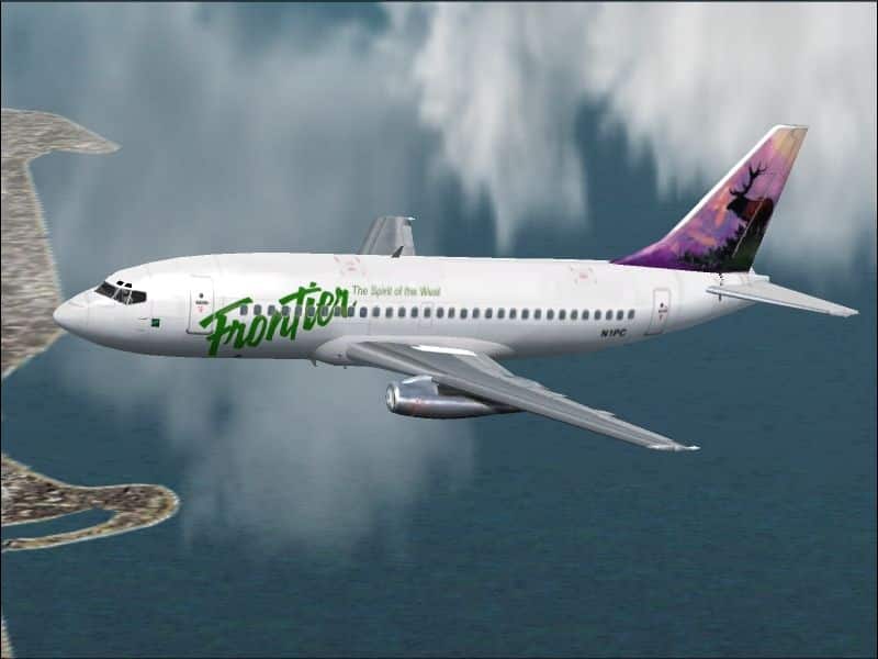 FS2002 FlightFX/SGAir Boeing 737-200 Frontier N1PC