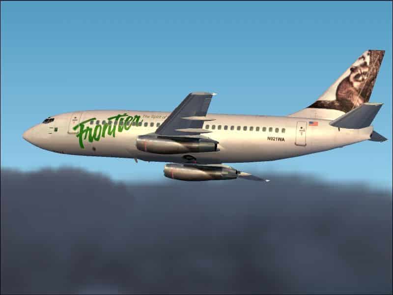 FS2002 FlightFX/SGAir Boeing 737-200 Frontier N270AU