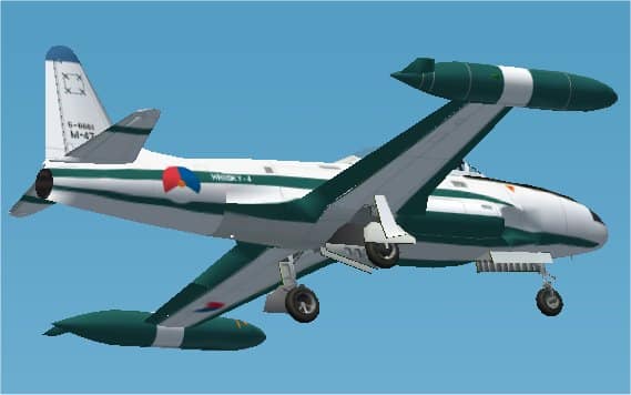 FS2002, Lockheed T33 A “Shooting Star”