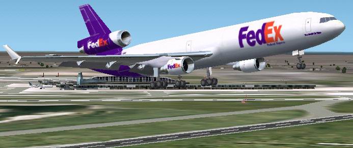 FS2002 McDonnell Douglas MD-11 Fed Ex