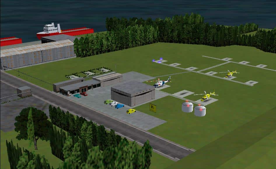 FS2002 New Orleans Helicopter Scenery #3