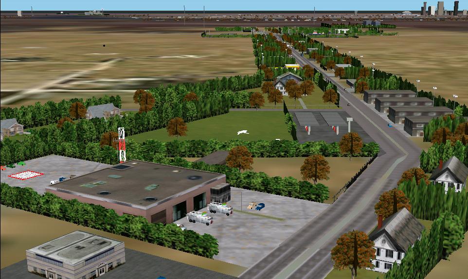 FS2002 New Orleans Helicopter Scenery #9