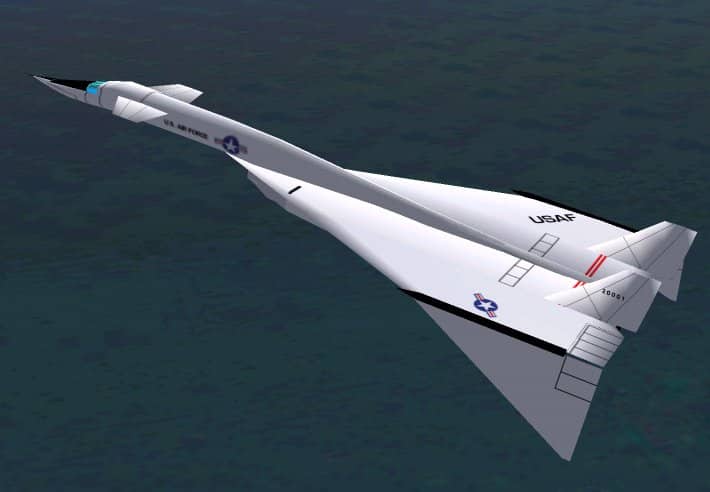FS2002 North American Aviation XB-70 “Valkyrie”