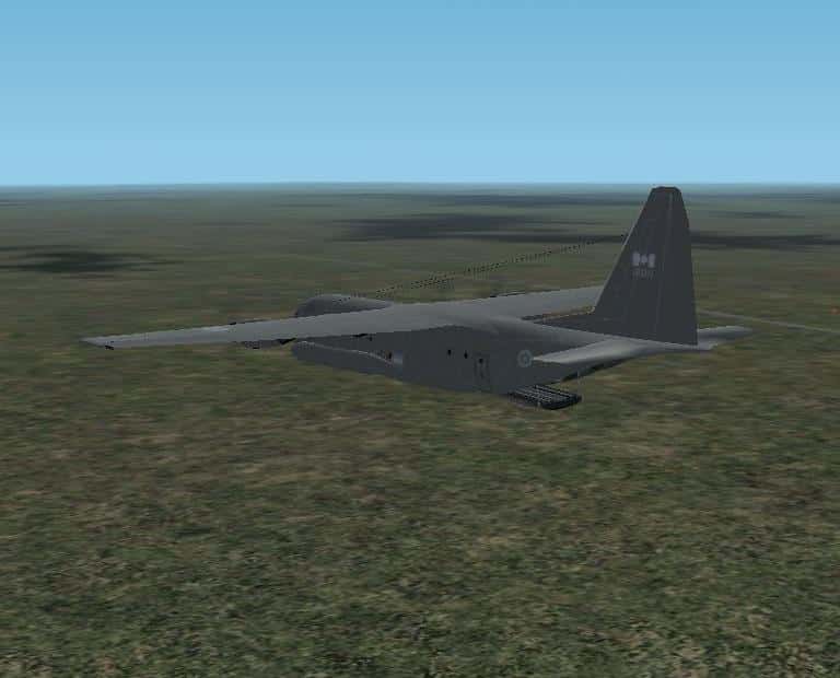 FS2002 PRO Lockheed Martin C-130 H Hercules Royal Bahrain Air Force