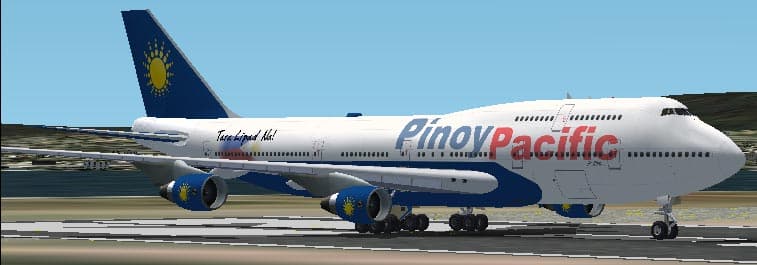 FS2002 Pinoy Pacific 747-400