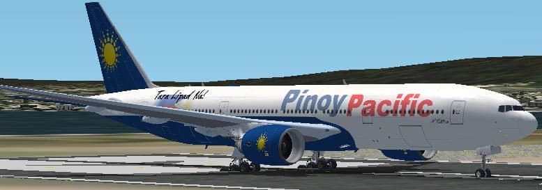 FS2002 Pinoy Pacific 777-200ER