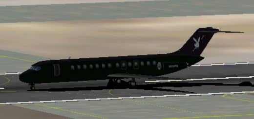 FS2002 Playboy DC-9