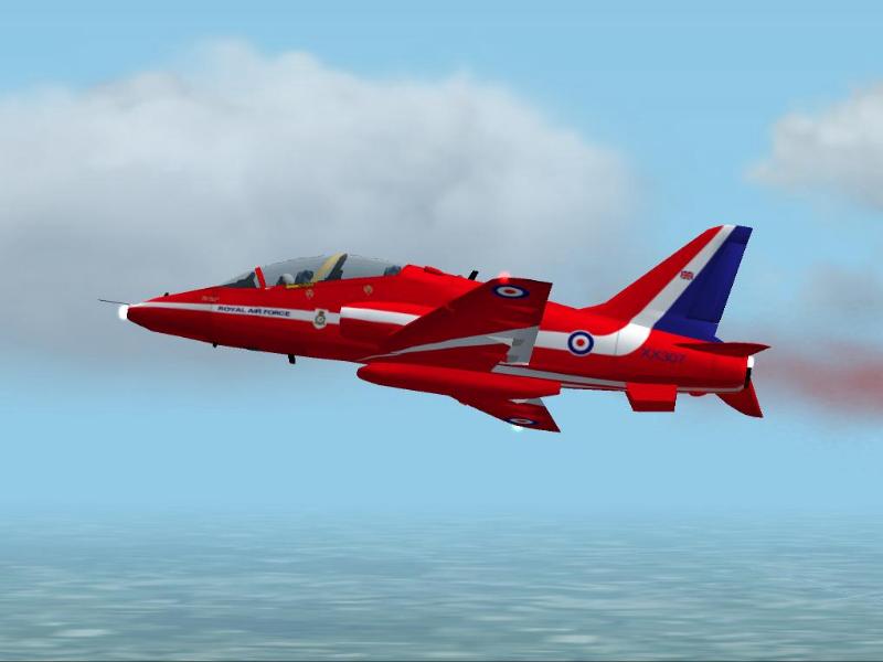FS2002 “Red Arrows” BAe Hawk T.Mk1 A Upgrade