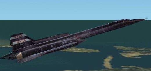 FS2002 SR-71 Repaint