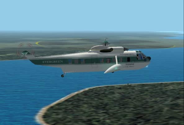FS2002 Sikorsky Helicopters S-61N