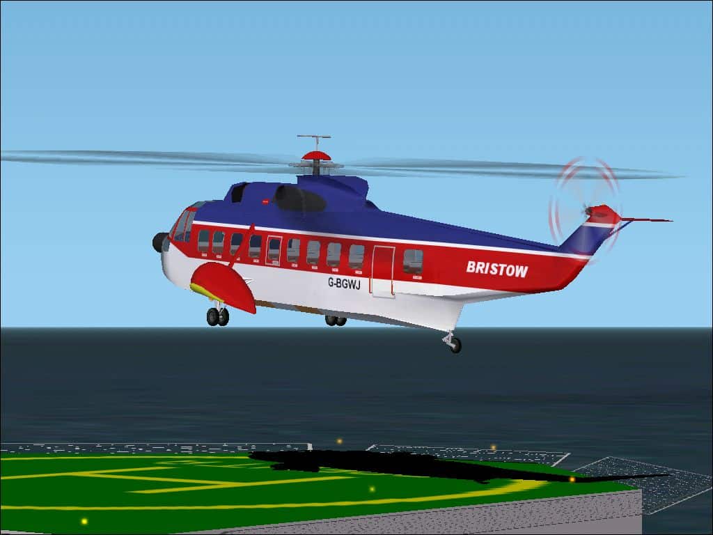 FS2002 Sikorsky S-61N Bristow