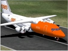 FS2002 TNT Cargo Avro RJ-85