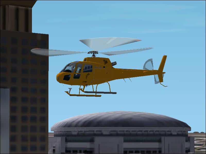 FS2002 Talon Helicopters AS350B