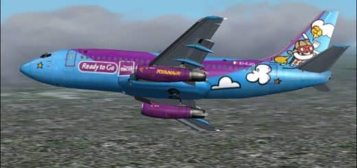 FS2002/04 FlightFX/SGAir Boeing 737-200 Ryanair