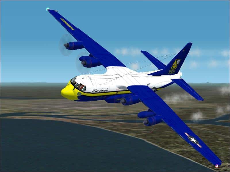 FS2002/2000 USMC BLUE ANGELS “FAT ALBERT”