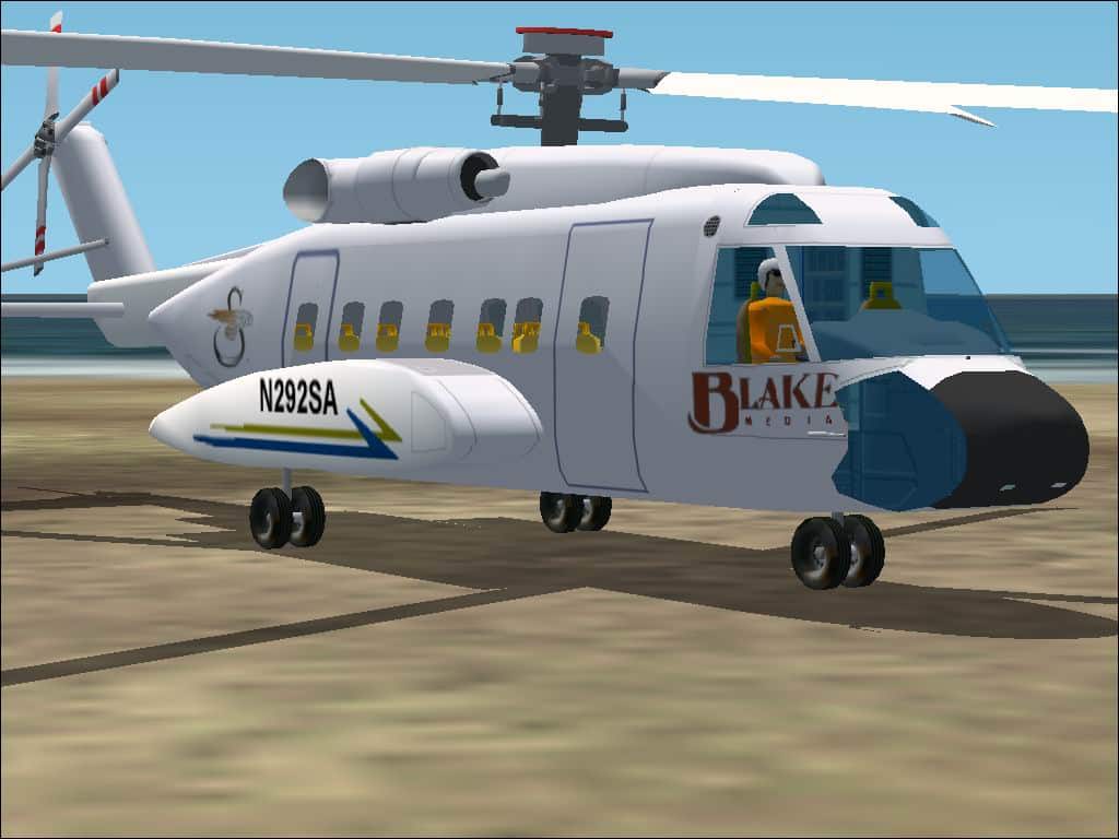 FS2002/CFS2 Blake Media Sikorsky S-92