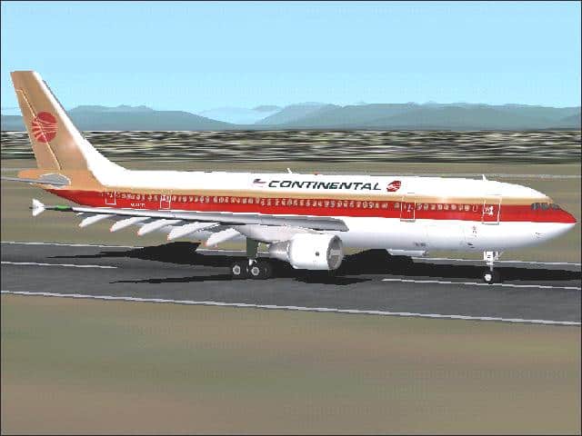 FS2002/FS2000 – Airbus A-300B – CONTINENTAL