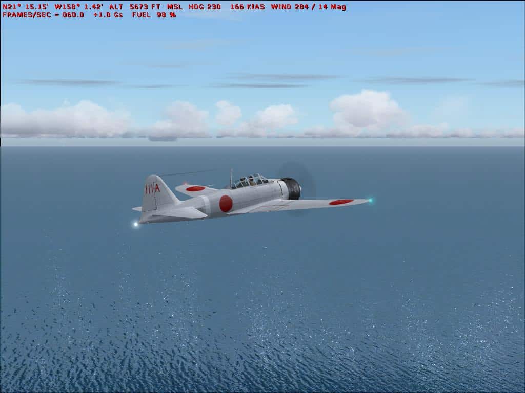 FS2004 A6M2 Zero