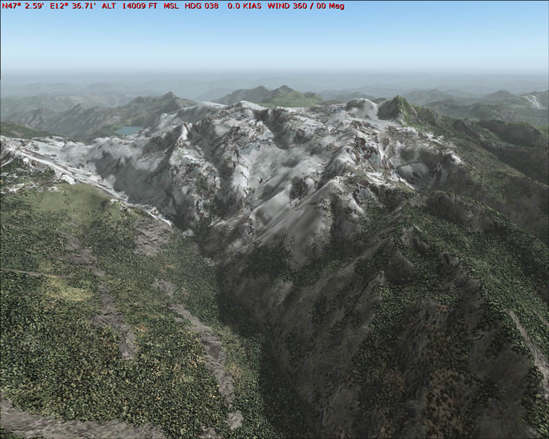 FS2004 Alps Mesh – Austria and Italy