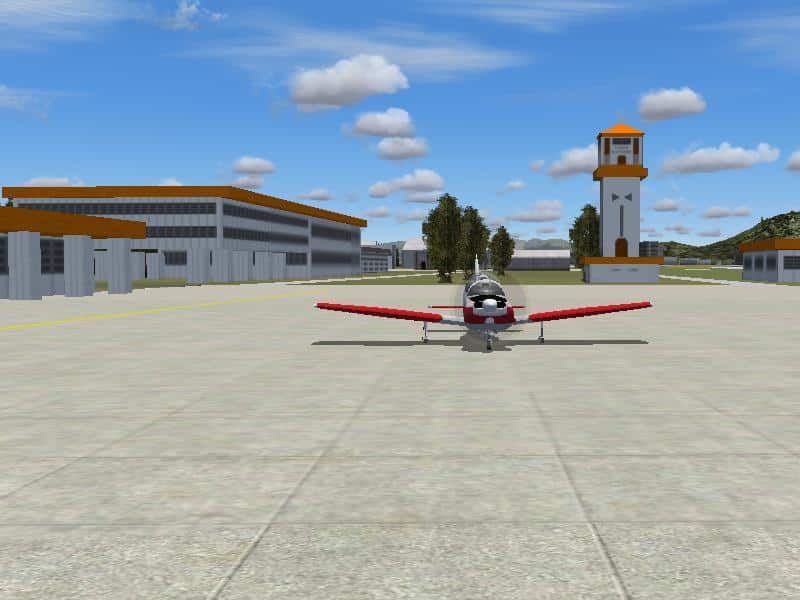 FS2004 Base Aerea El Bosque, Escuela de Aviacion Capitan Manuel Avalos Prado (SCBQ) Santiago, Chile