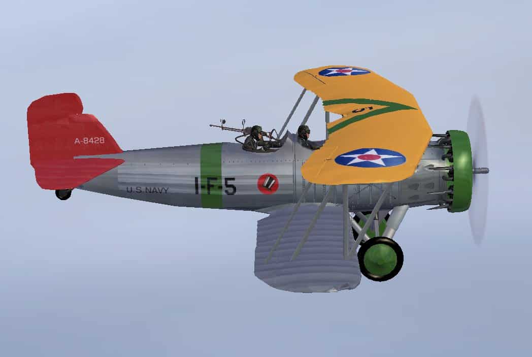 FS2004 Curtiss F8C Helldiver U.S.NAVY