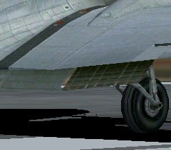 FS2004 Default Douglas DC-3 Texture flap
