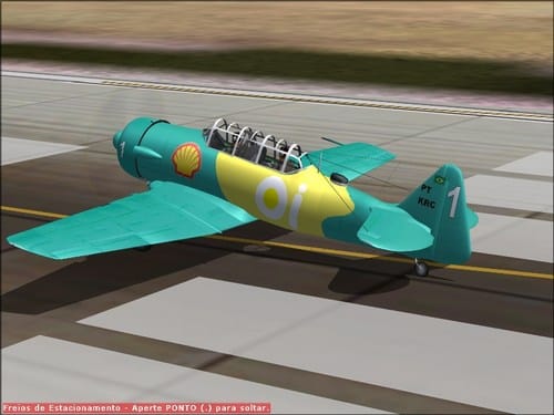 FS2004 G-Max T6 Harvard Package Esquadrilha OI