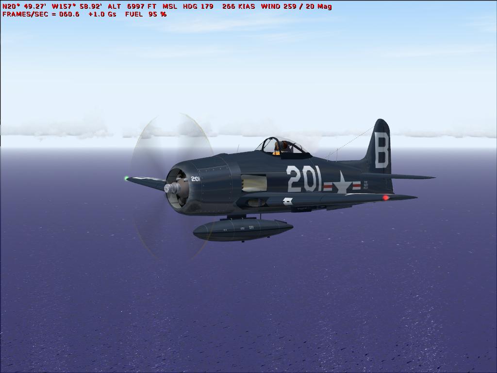 FS2004 Grumman F8F-1 Bearcat