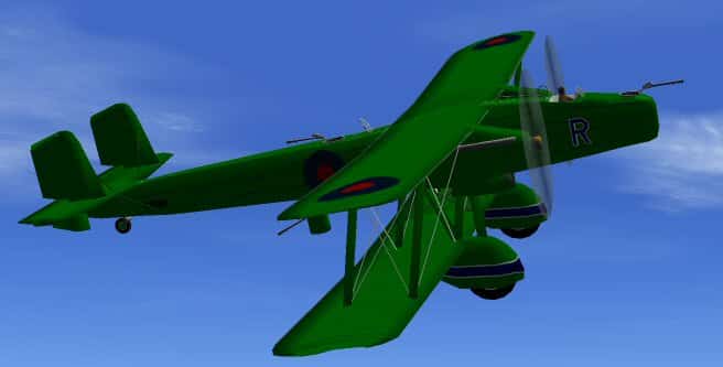 FS2004 Handley Page HP-50 “Heyford”