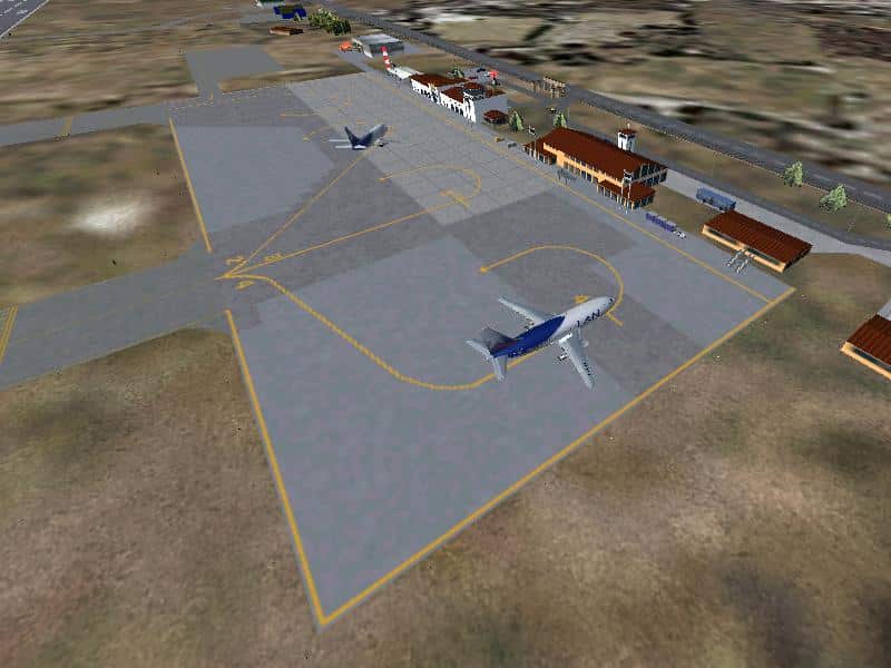 FS2004 La Florida Aerodrome, (SCSE) La Serena, Chile Version 4.0