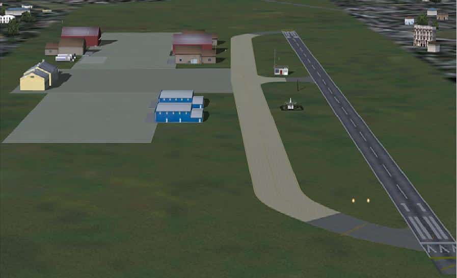 FS2004 Luziania-Go (Brazil) Airport (SWUZ) improvements