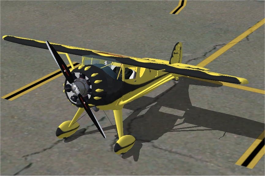 FS2004 Monocoupe Clipwing Special Package