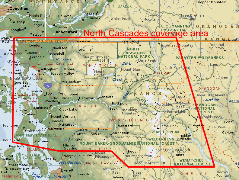 FS2004 North Cascades for FSAddon Vancouver