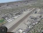 FS2004 Santa Monica, California, High Resolution Airport Area Ground Scenery