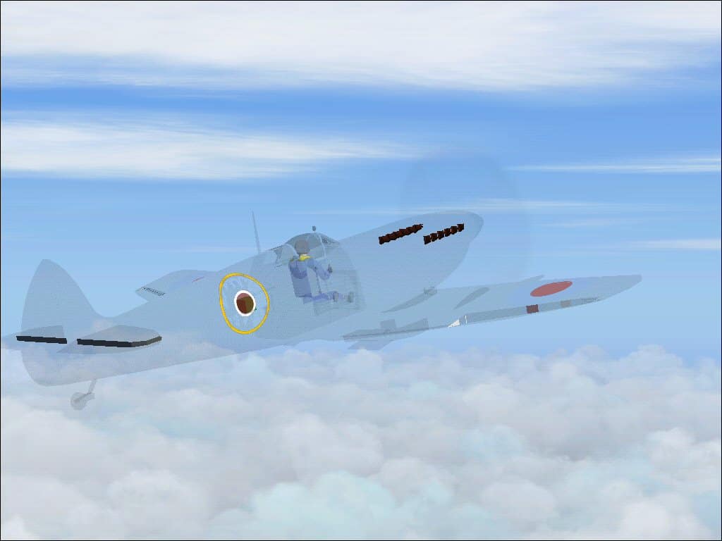 FS2004 Spitfire MK Ghost Textures