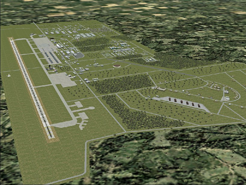 FS2004 Takhli RTAFB Vietnam, Late 60’s Scenery