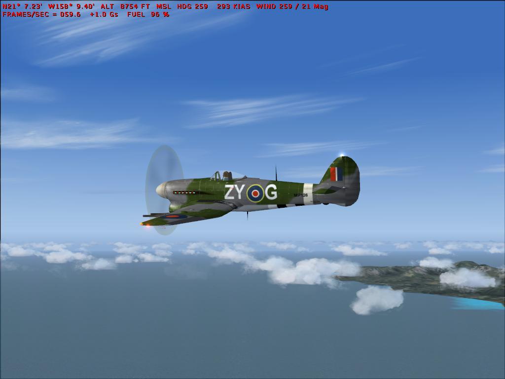 FS2004 Typhoon tif 1BT – CFS2 Model Converted & Updated