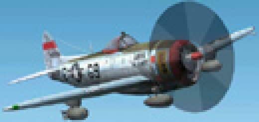 FS2004/2 Republic P-47D Thunderbolt 30 – 509th Fighter Squadron