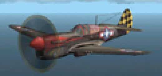 FS2004/2002 Curtiss P-40F “STUD”