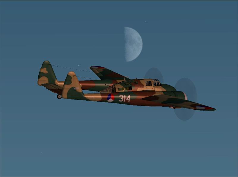 FS2004/2002 Fokker G-1 mod (updated)