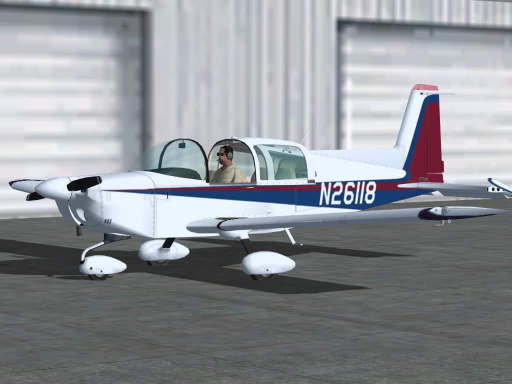 FS2004/FSX Grumman American AA-5A Cheetah