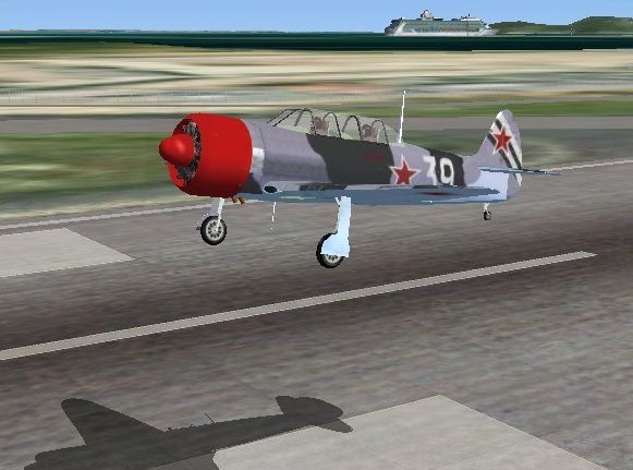FS2004/FSX Yak 11 Fighter Trainer